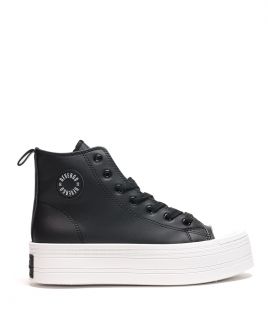 BLACK WOMEN'S SNEAKERS - MEGI DE25FW3521PU BF