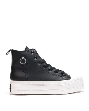 BLACK WOMEN'S SNEAKERS - MEGI DE25FW3521PU BF