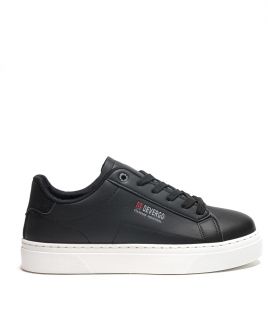 BLACK MEN'S SNEAKERS - STEAM DE25FW5004PU BF