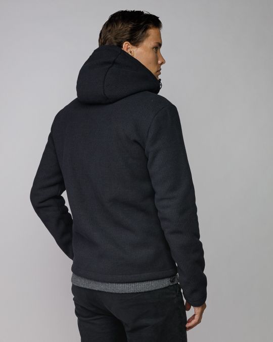 BLACK MEN'S TRANSITION COAT 1D25FW7019KA1101