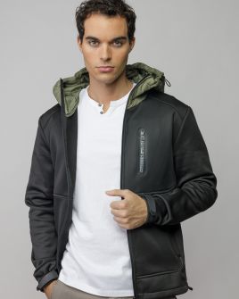 KHAKI MEN'S TRANSITION COAT 1D25FW7006KA1600