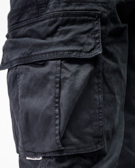 BLACK MEN'S SIDE POCKET PANTS 1D25FW1002LP6101