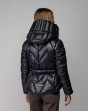 BLACK WOMEN'S SHORT COAT