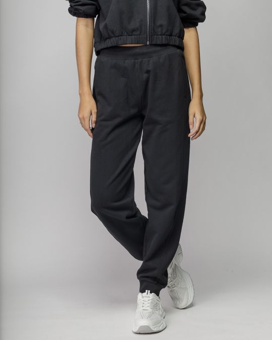 BLACK WOMEN'S SWEATPANTS 2D25FW1590LP0705