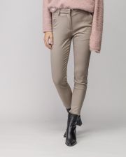 BROWN WOMEN'S CHINO PANTS