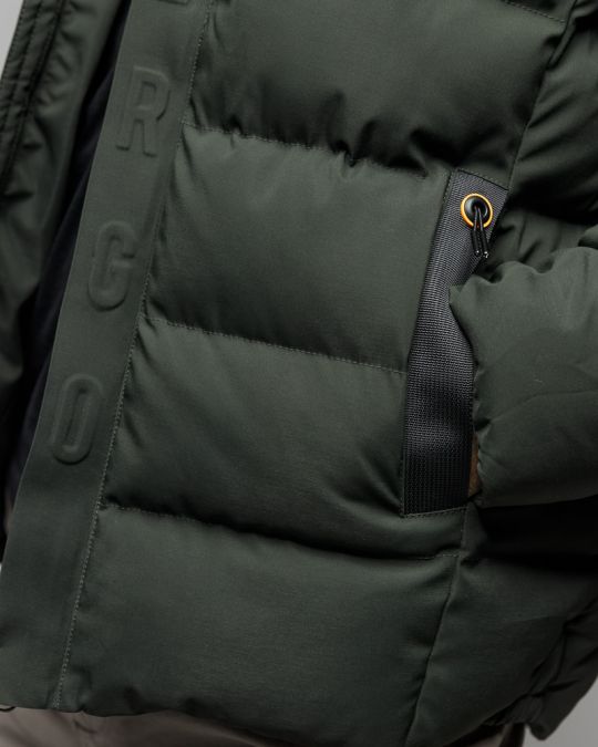 KHAKI MEN'S COAT 1D25FW3070KA1600