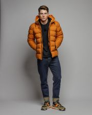 ORANGE MEN'S COAT
