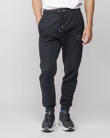 BLACK MEN'S SWEATPANTS 1D25FW1174LP0705