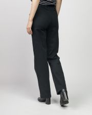 BLACK WOMEN'S CHINO PANTS