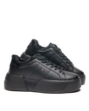 BLACK WOMEN'S SNEAKERS - ARIANA
