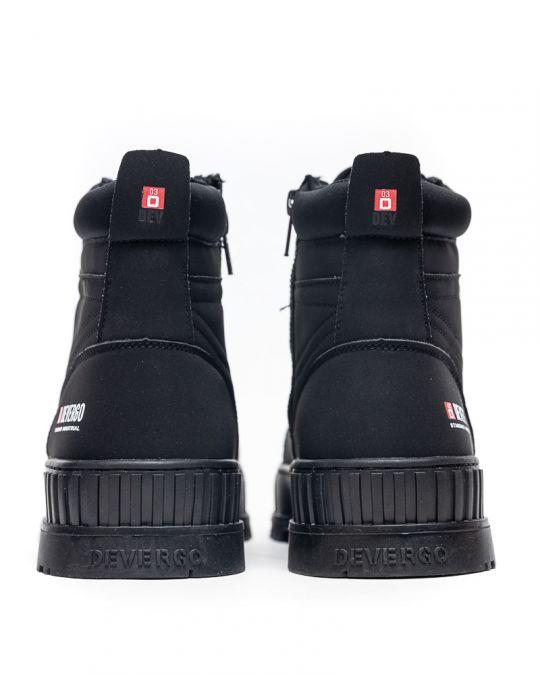 BLACK MEN'S BOOTS - BERLIN CUP DE25FW1070CU HI