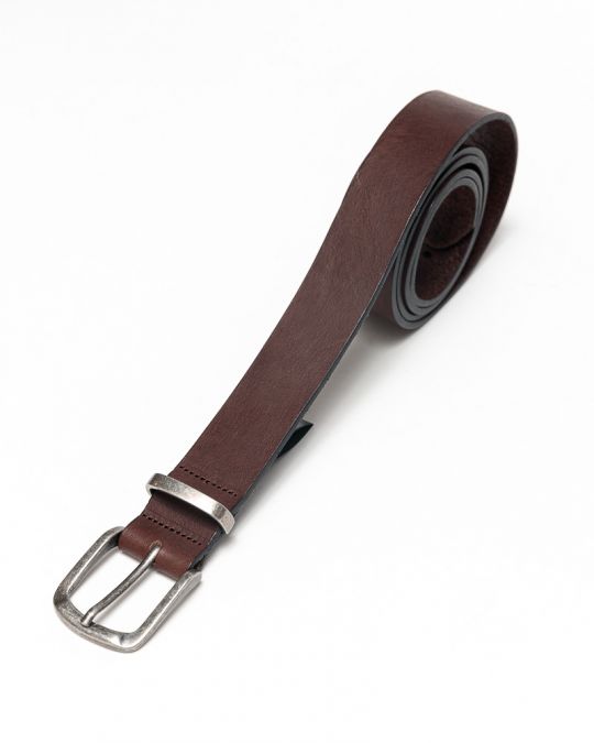 BROWN MEN'S LEATHER BELT 1D25FW8094BL2100