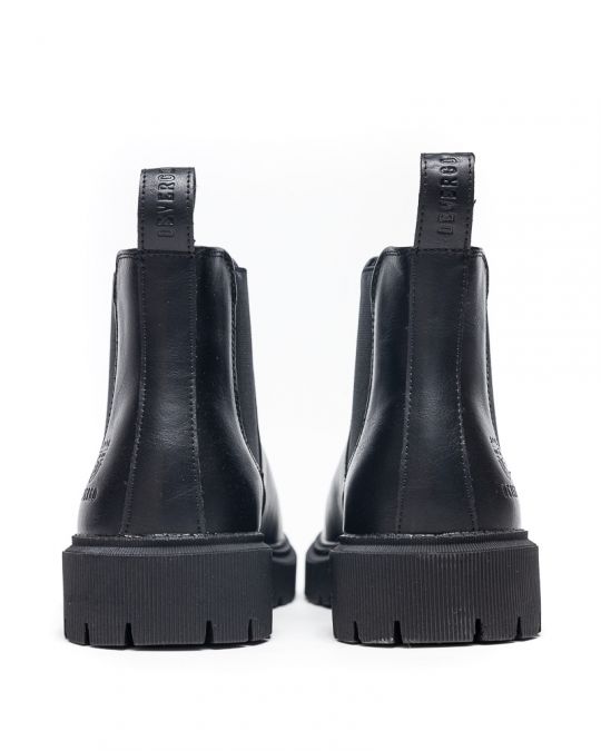 BLACK MEN'S BOOTS - DAVIDE DE25FW6040PU BL