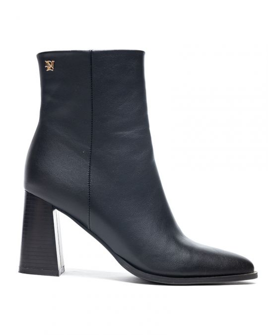 BLACK WOMEN'S HIGH HEELED BOOTS - AMY DE25FW6511PU SH