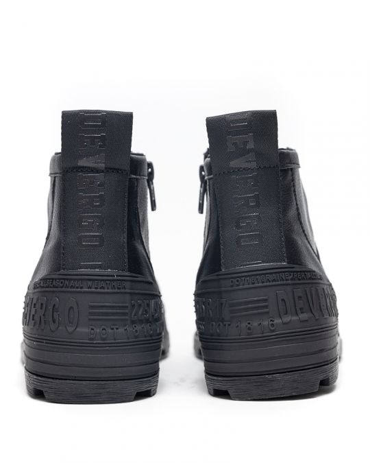 BLACK MEN'S BOOTS - BENSEN DE25FW8011PU HI