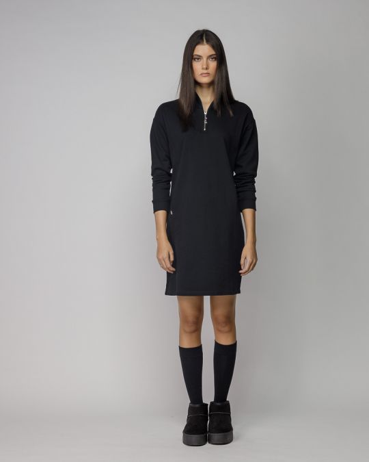 BLACK WOMEN'S DRESS 2D25FW9589DR0705