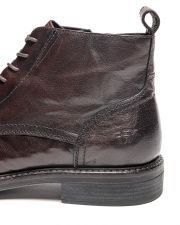 BROWN MEN'S LEATHER BOOTS - GERARD
