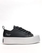 BLACK WOMEN'S SNEAKERS - ELENA