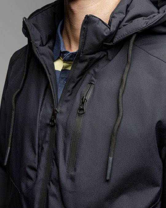 BLACK MEN'S JACKET 1D25FW3028KA1600