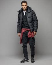BLACK MEN'S COAT