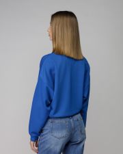 BLUE WOMEN'S SWEATER