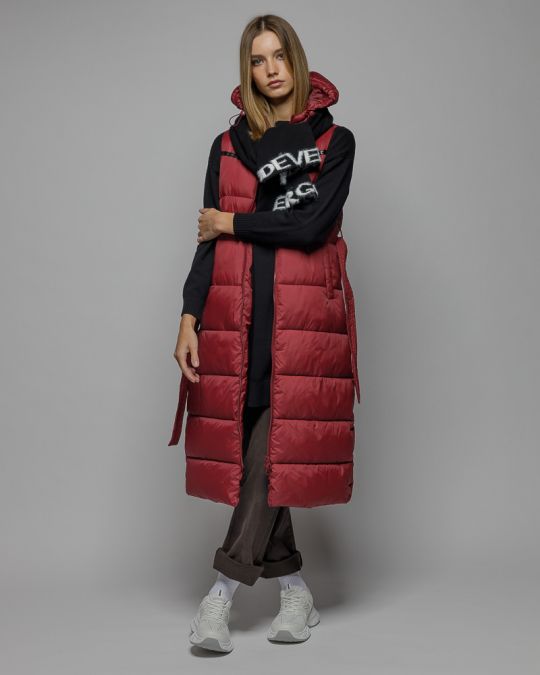 BORDEAUX WOMEN'S LONG VEST 2D25FW7520SL1600