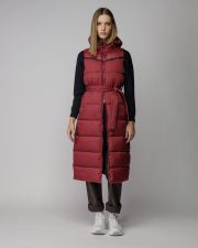 BORDEAUX WOMEN'S LONG VEST