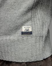 GREY MEN'S KNITTED SWEATER