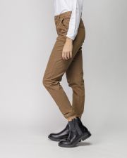 YELLOW WOMEN'S CHINO PANTS