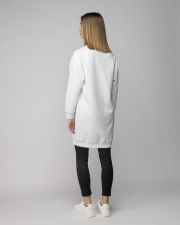 WHITE WOMEN'S JACQUARD DRESS