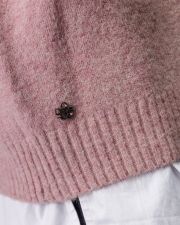 PINK WOMEN'S KNITTED SWEATER