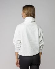 WHITE WOMEN'S JACQUARD SWEATER