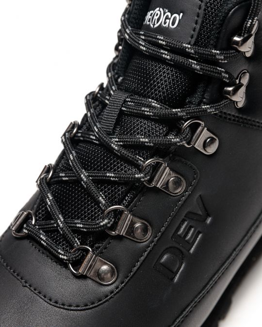 BLACK MEN'S BOOTS - HERCULES DE25FW1059PU RN