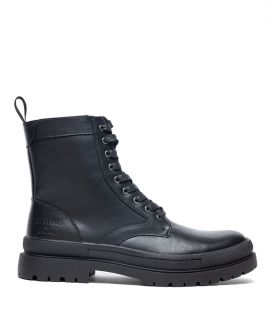 BLACK MEN'S BOOTS - BULL DE25FW6041PU BL