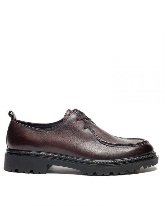 BROWN MEN'S SHOES - ENDRICK DE25FW1010LE MZ