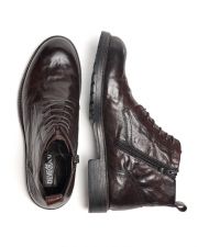 BROWN MEN'S LEATHER BOOTS - GERARD