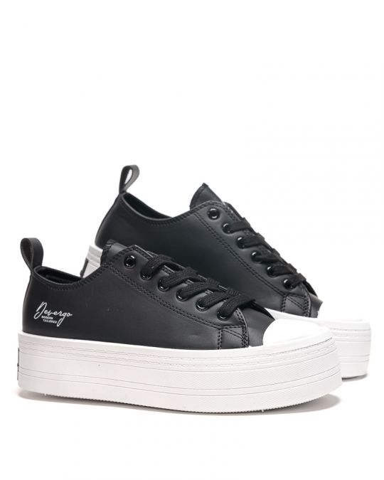 BLACK WOMEN'S SNEAKERS - ELENA DE25FW3514PU BF