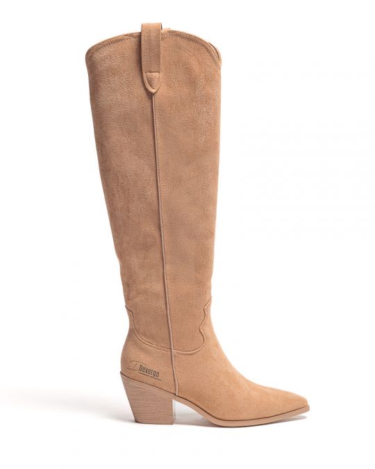 BEIGE WOMEN'S BOOTS - EMILIA DE25FW6551PU SC