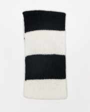 BLACK WOMEN'S KNITTED HEADBAND