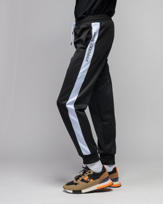 BLACK MEN'S SWEATPANTS 1D25FW1187LP0701