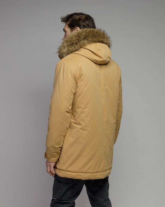 YELLOW MEN'S LONG COAT 1D25FW3005KA1600