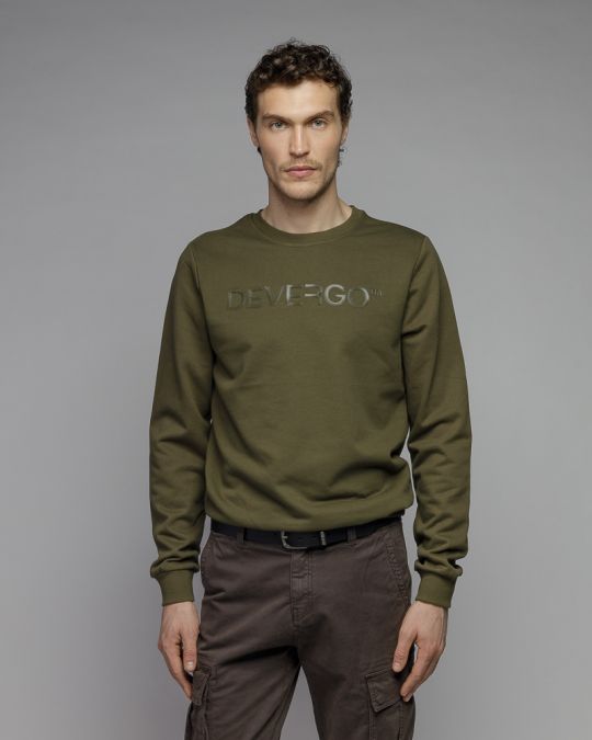 KHAKI MEN'S SWEATER 1D25FW4094LS0701