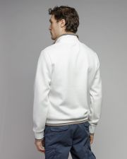 WHITE MEN'S SWEATER