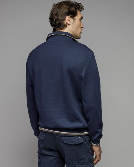 BLUE MEN'S SWEATER 1D25FW4096LS0701