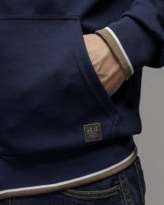 BLUE MEN'S ZIP SWEATER