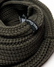 KHAKI MEN'S KNITTED SCARF