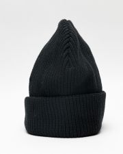 BLACK MEN'S KNITTED CAP