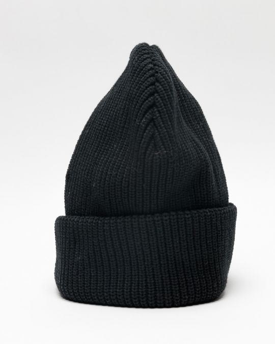 BLACK MEN'S KNITTED CAP 1D25FW8004HA1101