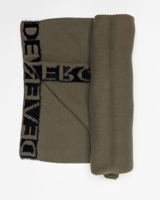 KHAKI WOMEN'S KNITTED SCARF 2D25FW8513SC1101