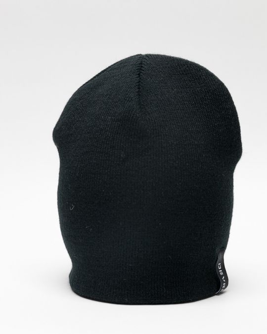 BLACK MEN'S KNITTED CAP 1D25FW8010HA1100